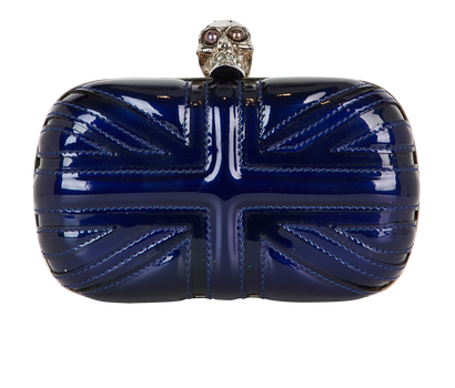 Britannia Skull Clutch, front view